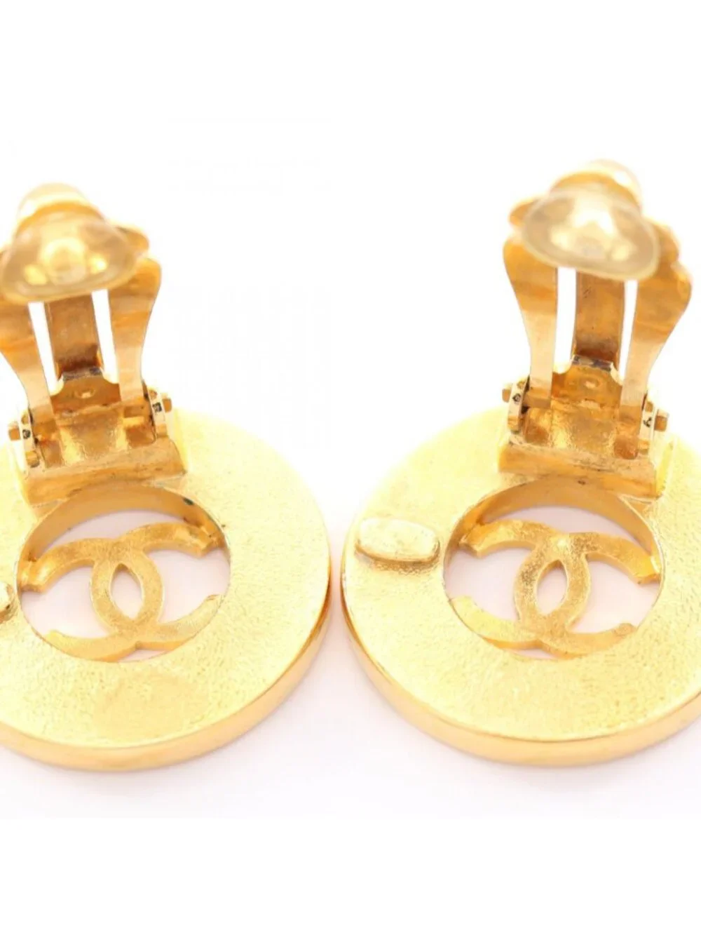 Chanel Earrings CC Logo Circle